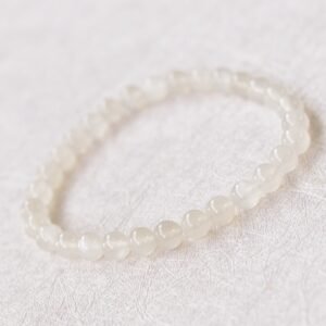 Natural White Moonlight Stone Bracelet