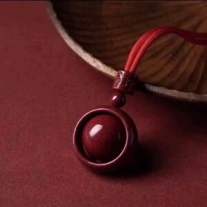 Time running pendant for men and women, transport bead necklace for safety, collarbone chain