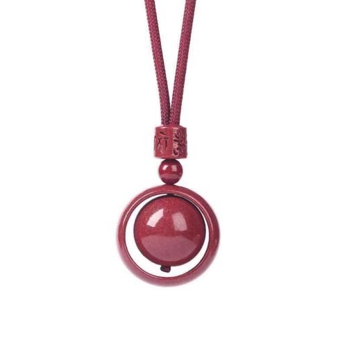 Time running pendant for men and women, transport bead necklace for safety, collarbone chain