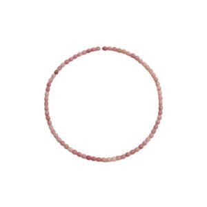 Natural red patterned stone bracelet, rose stone fine bracelet