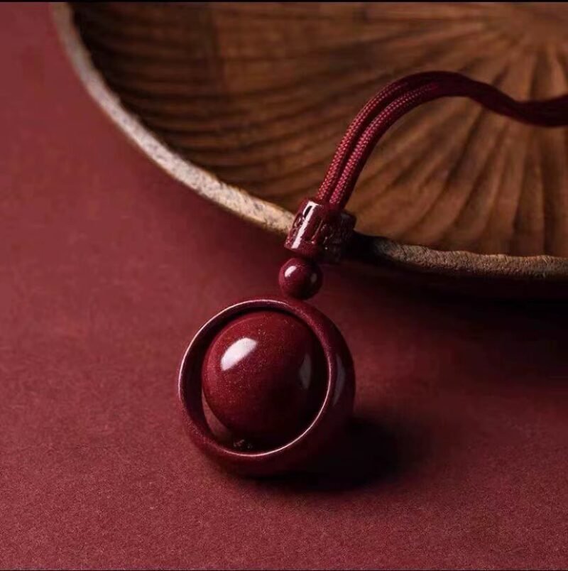 Time running pendant for men and women, transport bead necklace for safety, collarbone chain