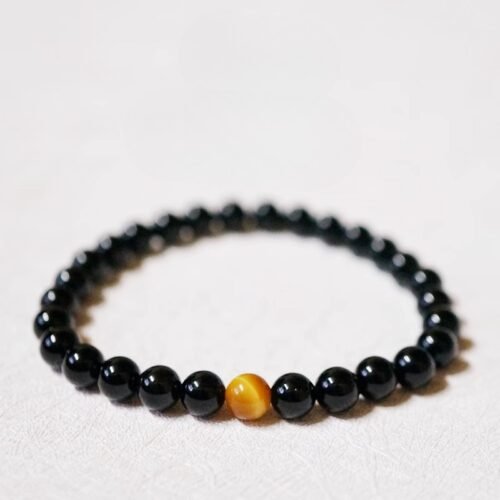 Natural Obsidian Bracelet