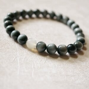 White Moonlight Stone Bracelet
