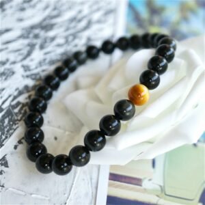 Natural Obsidian Bracelet