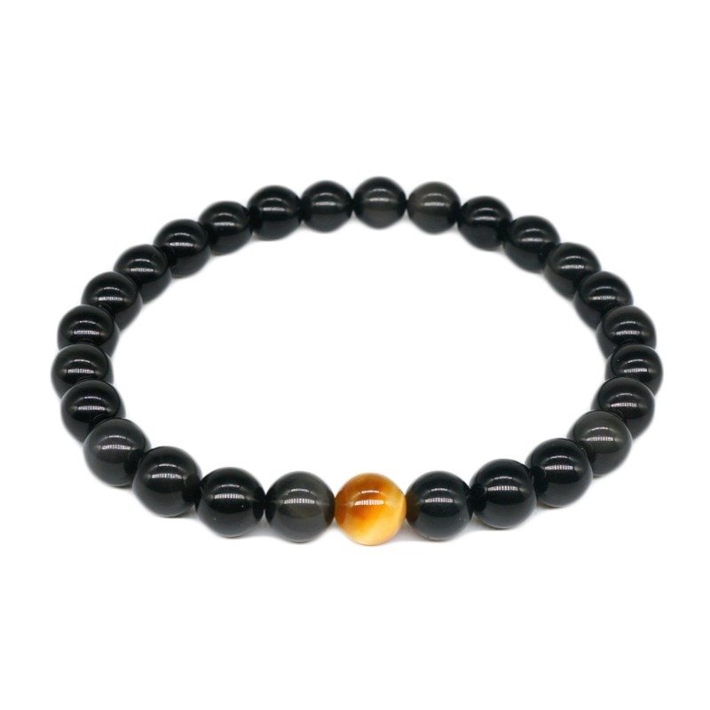Natural Obsidian Bracelet