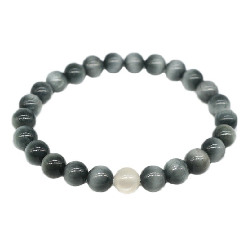White Moonlight Stone Bracelet