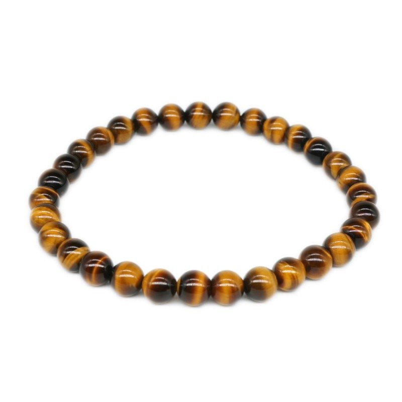 Natural Yellow Tiger Eye Stone Bracelet for Men and Women